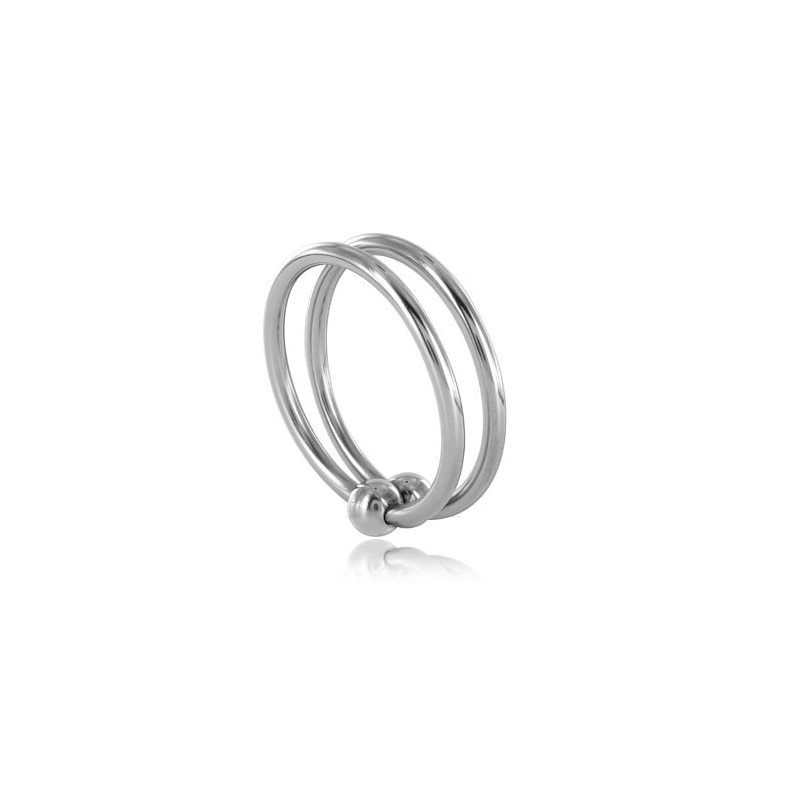 Metal Hard - Anneau Double Acier Metal Dur 30Mm